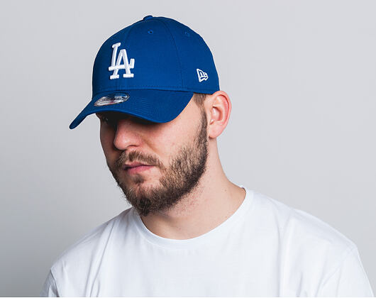 Kappe New Era - MLB Essential 9FORTY - LA Dodgers - Light Royal / White