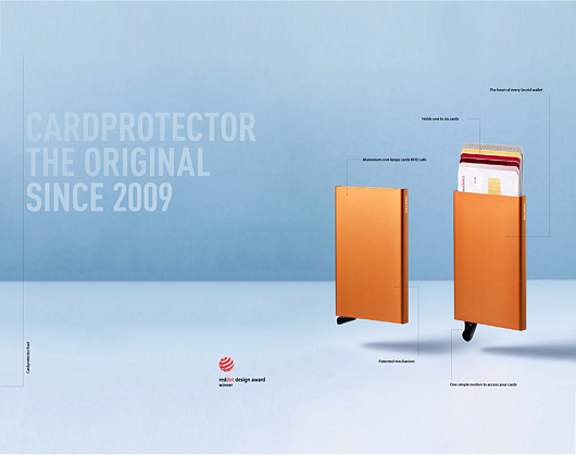 Geldbörse Secrid Card Protector Silver