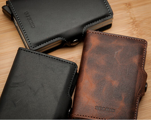 Geldbörse Secrid Twinwallet Original Black