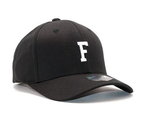 Kappe State of WOW ALPHABET - Foxtrot Baseball Cap Crown 2 Black/White Strapback