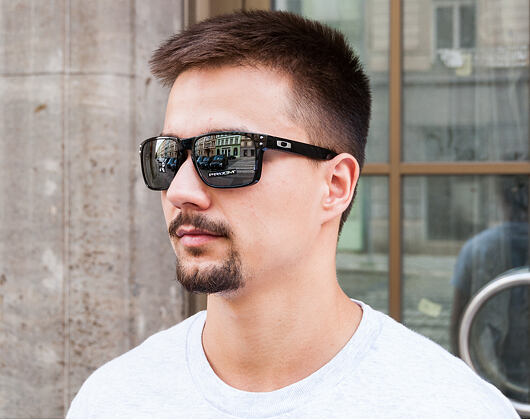 Sonnenbrille Oakley Holbrook Polished Black/Prizm Black OO9102-E155
