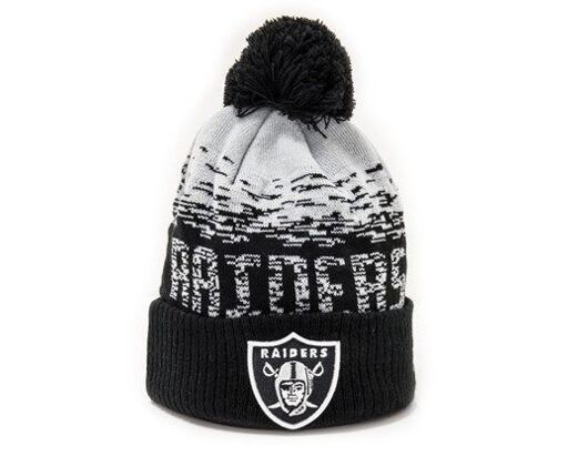 Mütze New Era NFL Sport Knit Cuff Oakland Raiders  Team Color