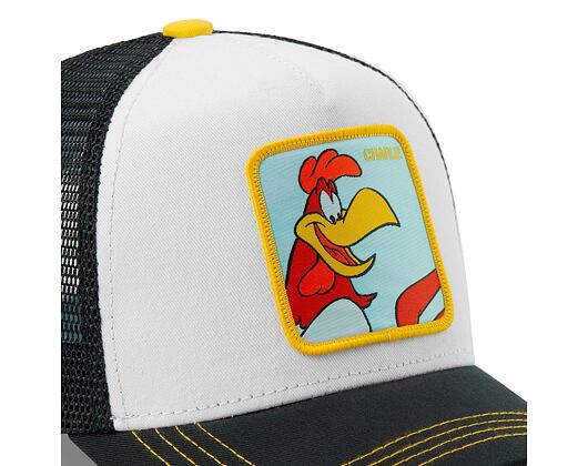 Kappe Capslab Charlie Trucker White / Black - CHA