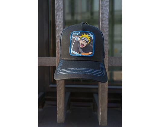 Kappe Capslab Trucker - Naruto - Naruto - Black / Blue