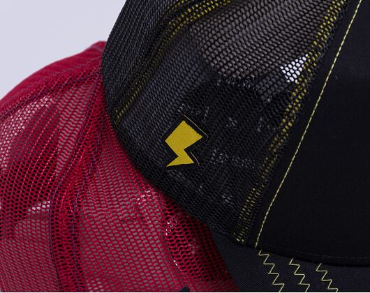 Kappe Capslab - Trucker Pokémon - Pikachu - Black / Black
