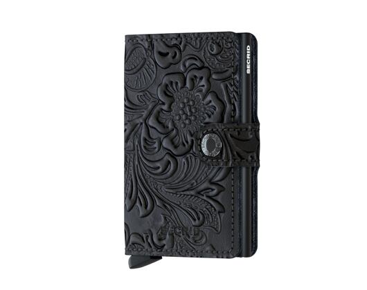Geldbörse Secrid Miniwallet Ornament Black