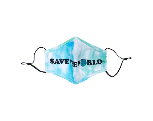 Mund-Nasen-Schutz Rip N Dip - Save The World Face Mask RND7162 Blue