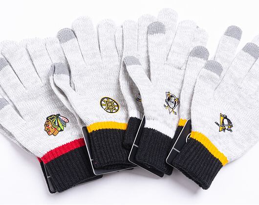 Handschuhe '47 Brand NHL Pittsburgh Penguins Deep Zone ’47 GLOVE Grey