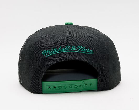 Kappe Mitchell & Ness Sharktooth Snapback HWC Boston Celtics Black / Green