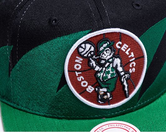 Kappe Mitchell & Ness Sharktooth Snapback HWC Boston Celtics Black / Green