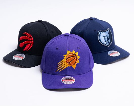 Kappe Mitchell & Ness Team Ground 2.0 Stretch Snapback Phoenix Suns Purple