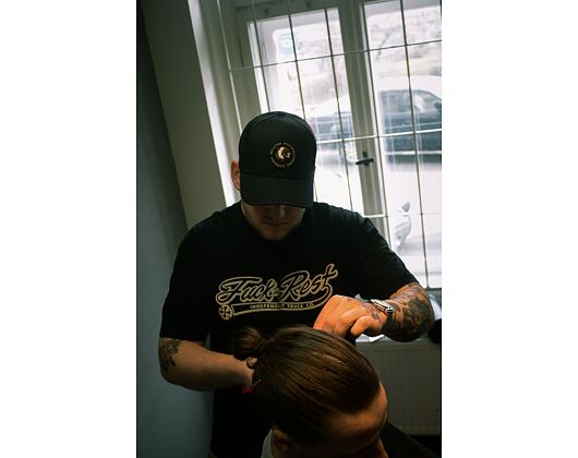 Kappe Brixton Rival Stamp X MP Mesh Cap Black