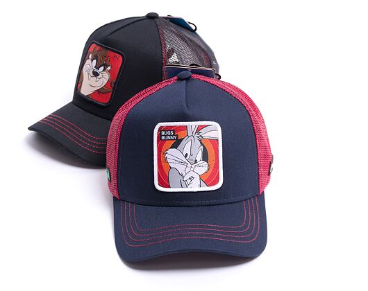 Kappe Capslab - Trucker Looney Tunes - Bugs Bunny v.4 Trucker - Navy / Red