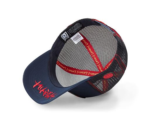 Kappe Capslab Naruto - Uzumaki Naruto v.3 Trucker Navy / Black