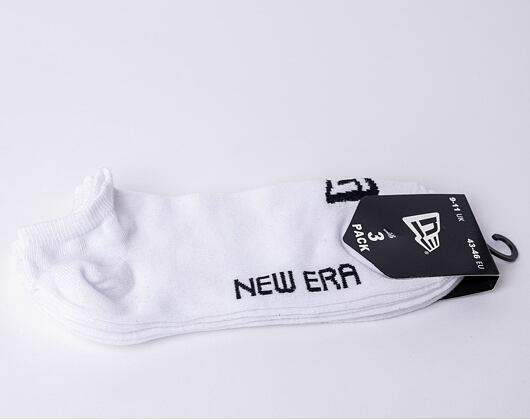 3 Paar Socken New Era Flag Sneaker 3Pack White