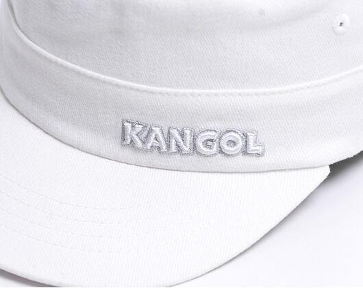 Kappe Kangol - Cotton Twill Army Cap - White
