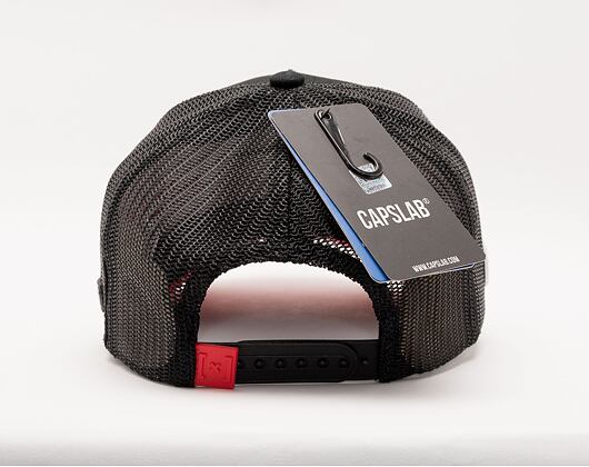 Kappe Capslab Trucker - Nintendo - Super Mario - Schwarz / Himmelblau