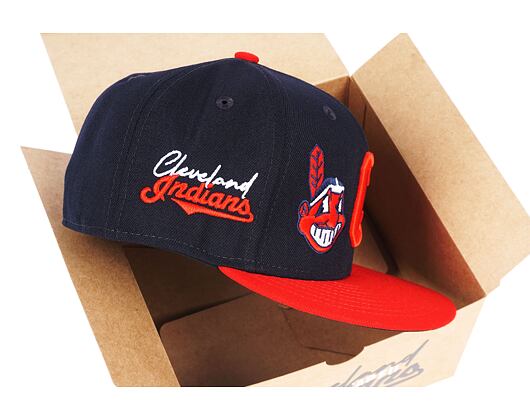 Kappe Adam Wave 59FIFTY MLB “Banned” Cleveland Indians Fitted