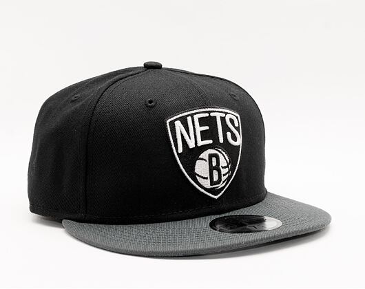 Kappe New Era 59FIFTY NBA Basic Brooklyn Nets Black/Grey