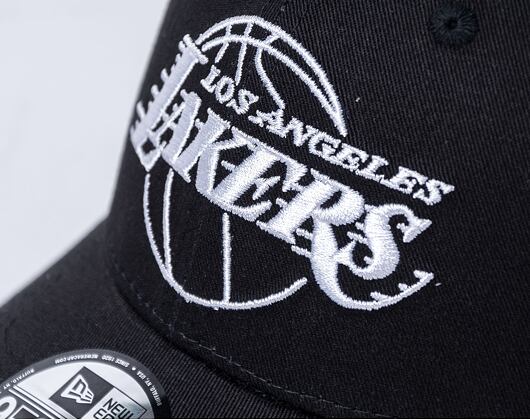 Kappe New Era 9FORTY NBA Essential Outline - LA Lakers - Black
