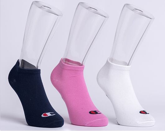 Socken Champion 3pk Sneaker Socks FUP/WHT/NNY
