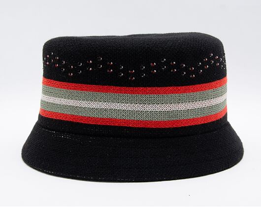 Hut Kangol Slick Stripe Bin Black