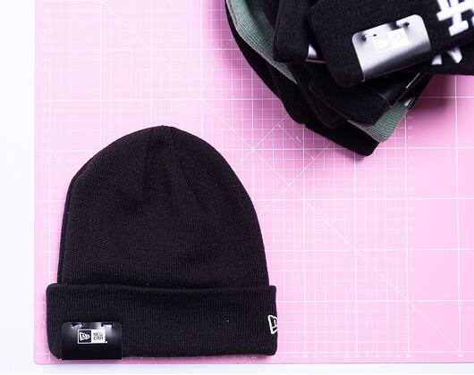 Mütze NEW ERA MLB Essential Cuff Knit - NY Yankees - Black / Black