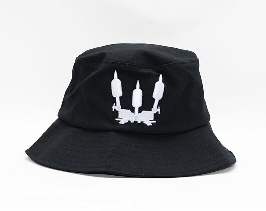Hut Ari Ink  Crown 3D .2 Flexfit Cotton Twill Bucket Hat Black