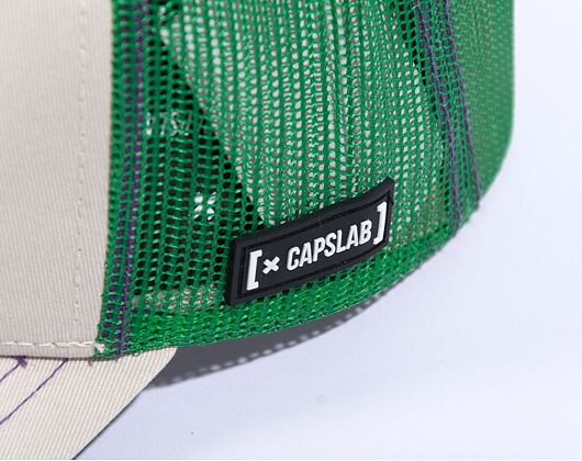 Kappe Capslab - Trucker Batman - Joker v.3 White Trucker White / Purple