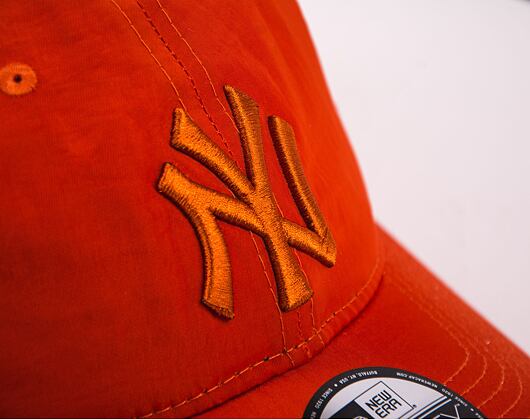 Kappe New Era 9TWENTY MLB Multi Texture  - NY Yankees - Rust Orange