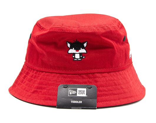 Kinder Bucket Mütze New Era Chibi lt Bucket Sylvester Scarlet / Black