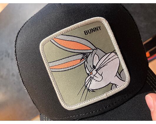 Kappe Capslab - Trucker Looney Tunes - Bugs Bunny - Schwarz