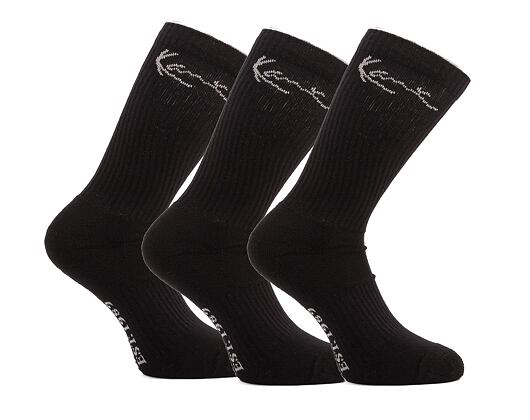 Socken Karl Kani Signature Socks 3-Pack black