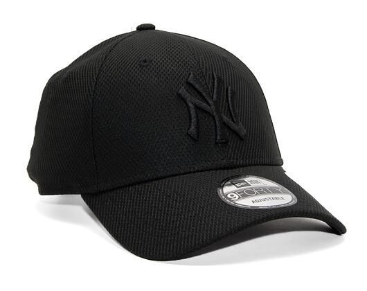 Kappe NEW ERA 9FORTY MLB Daimond Era - NY Yankees - Strapback Black / Black