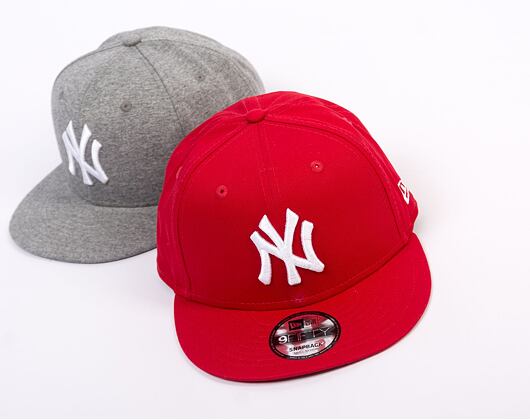 Kappe New Era - MLB Basic 9FIFTY - NY Yankees - Scarlet / White