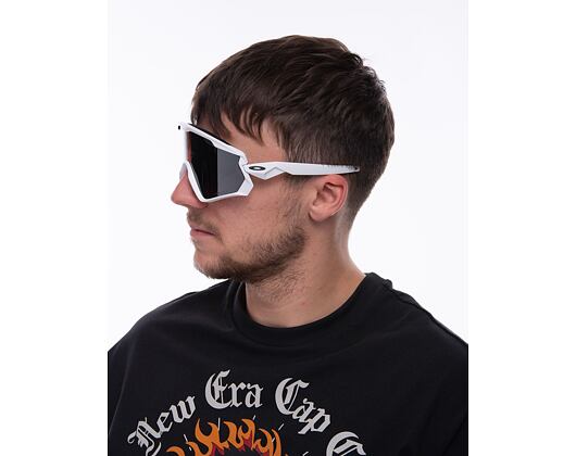 Sonnenbrille Oakley Wind Jacket 2.0 Matte White / Prizm Black