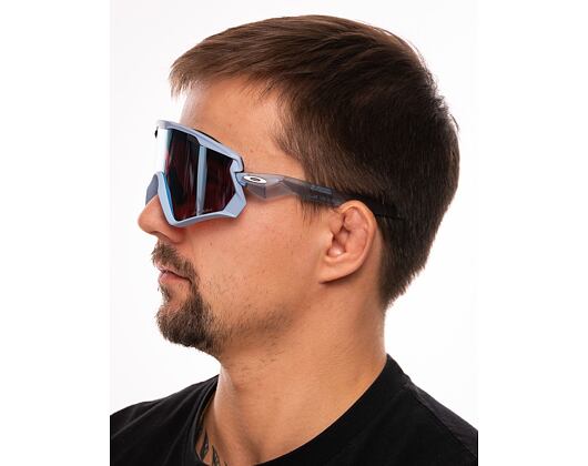 Sonnenbrille Oakley Wind Jacket 2.0 Transparent Stonewash / Prizm Snow Sapphire Iridium