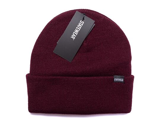 Mütze Statewear - Clint Beanie Bordeaux