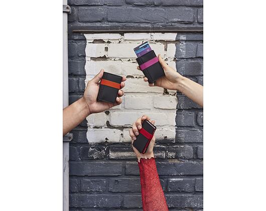 Geldbörse Secrid Bandwallet TPU Sheltersuit Black-Fuchsia