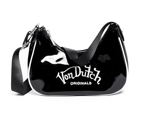Handtasche Von Dutch Amy Baguette Imi Patent Black