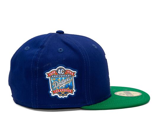 Kappe New Era 59FIFTY MLB Team Color - LA Dodgers - Cooperstown Royal Blue / White / Kelly