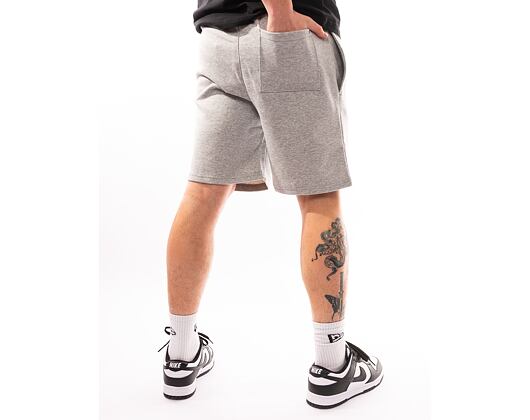 Shorts New Era Essentials Shorts Heather Grey / White