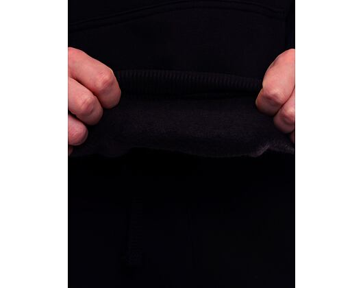 Pullover New Era Script Logo Oversized Hoody - Black / Metallic Gold