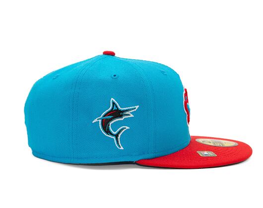Kappe New Era 59FIFTY MLB "2021 City Connect" Official Miami Marlins - Team Color