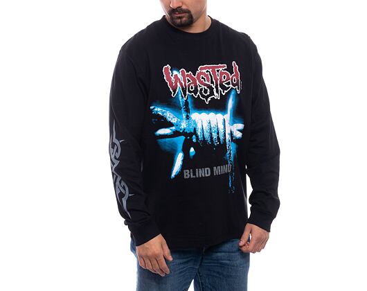 T-Shirt Wasted Paris T-S WP Blind L/S Black