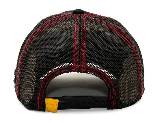 Kappe Capslab Naruto Trucker - Sasuké - Black / Black