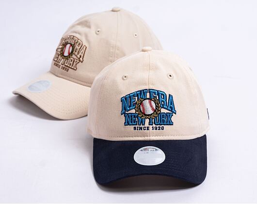 Damen Kappe New Era 9TWENTY Womens - White / Blue Azure