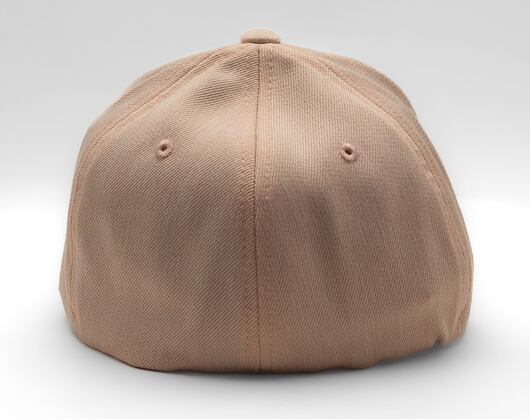 Kappe Yupoong Flexfit Pastel Melange Cap Peach