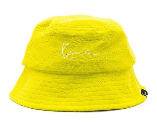 Hut Karl Kani Signature Frottee Bucket Hat green