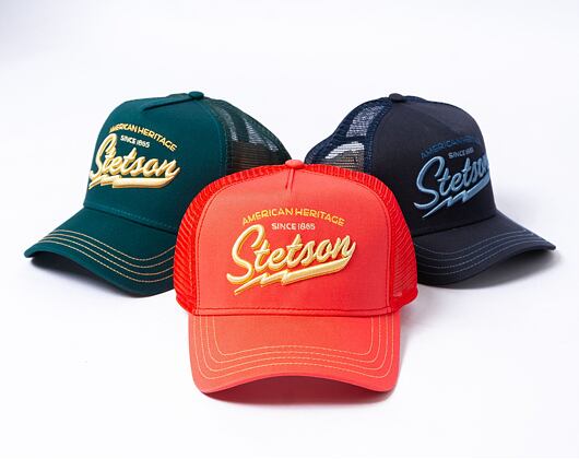 Kappe Stetson - Trucker Cap American Heritage Classic - Salmon